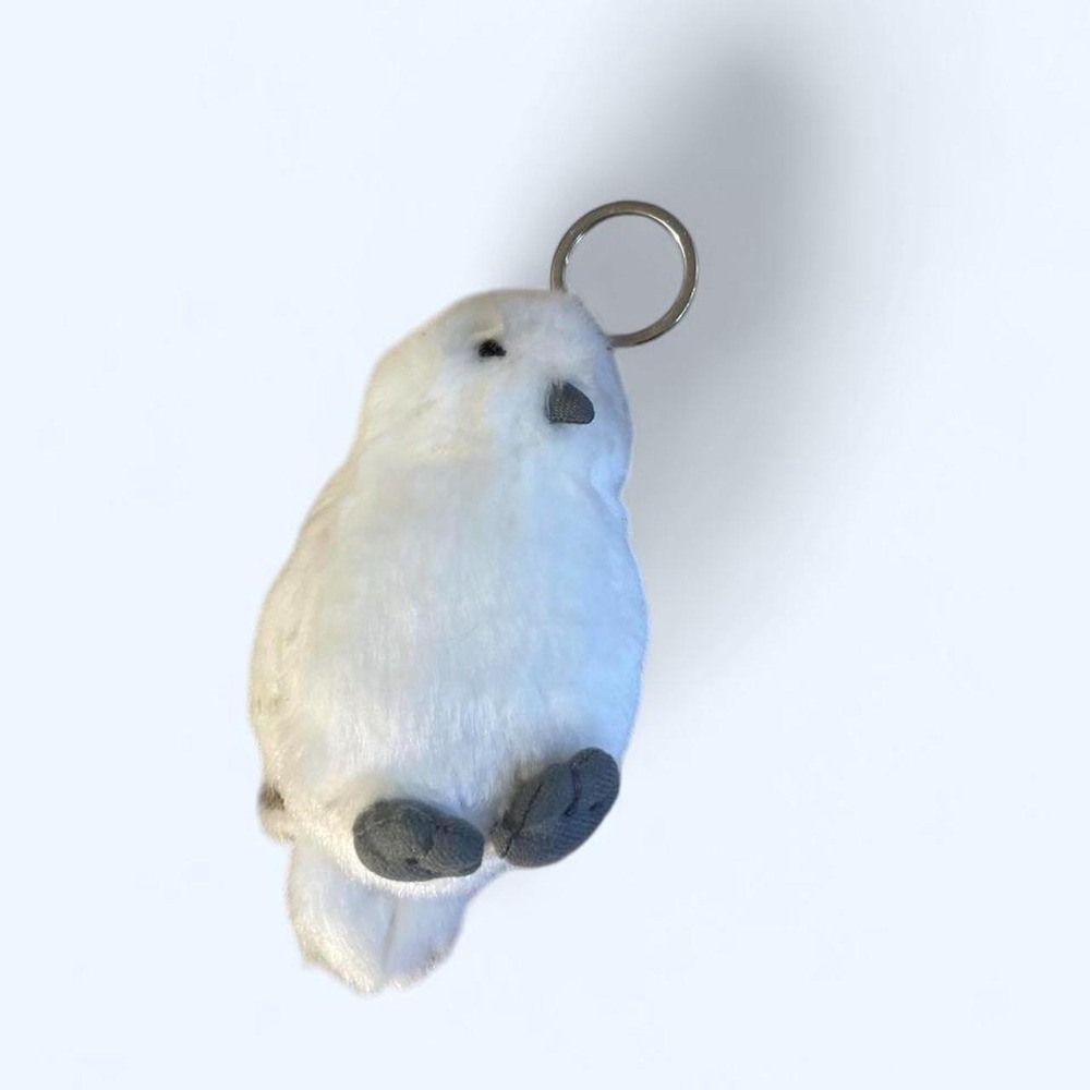 Universal Studios‎ Wizarding World of Harry Potter Hedwig Owl plush keychain